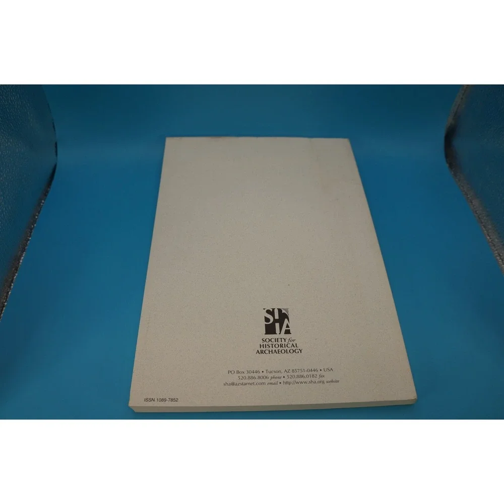 Society for Historical Archaeology 1999 Underwater Archaeology Journal Book